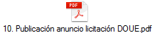 10. Publicación anuncio licitación DOUE.pdf