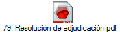 79. Resolución de adjudicación.pdf