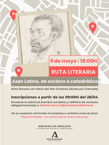 Ruta literaria Juan Latino, de esclavo a catedrtico, con Mara del Mar Gimnez