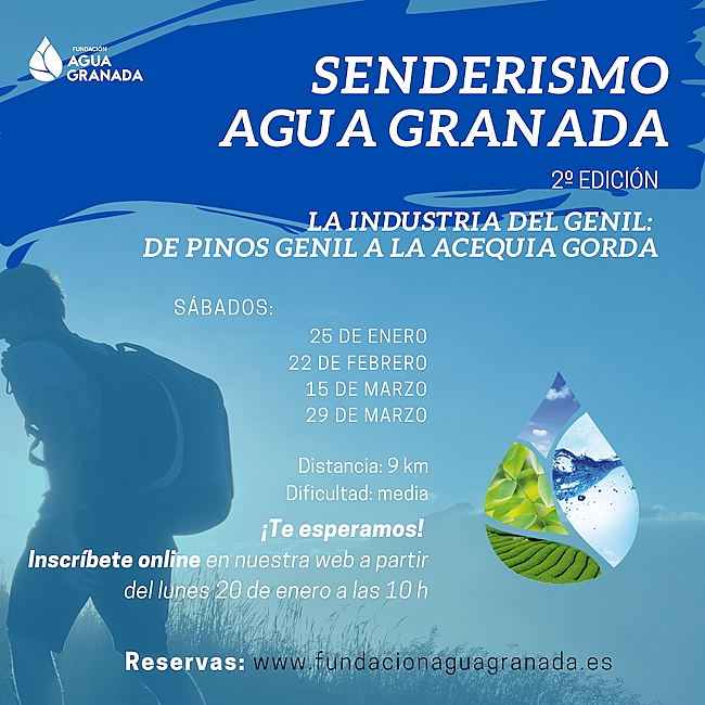 2º Edición de la ruta de senderismo, La industria del Genil: De Pinos Genil a la Acequia Gorda