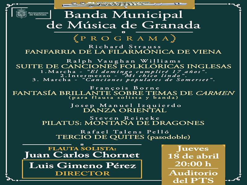 Concierto de la Banda Municipal de Msica