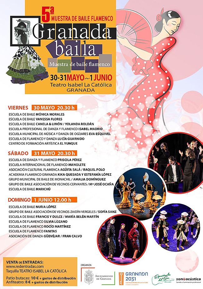 Granada baila: 5 Muestra de Baile Flamenco