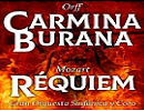 Carmina Burana de Orff y Rquiem de Mozart
