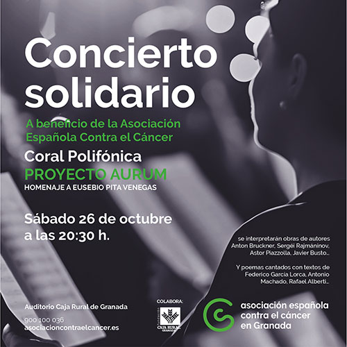 Concierto solidario. Coral Polifónica Proyecto Aurum