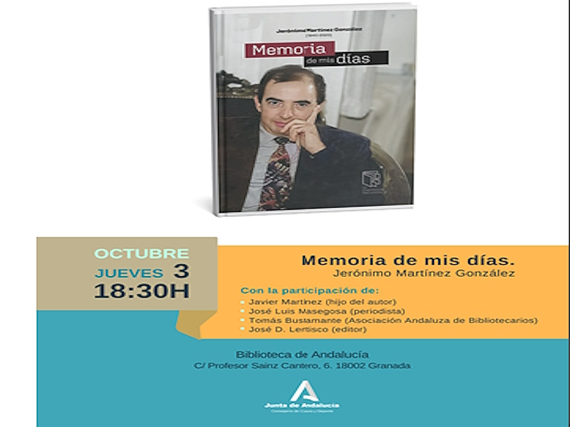 Presentacin del libro Memoria de mis das