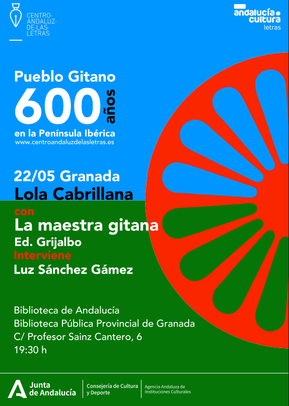 Conmemoracin de los 600 aos de la llegada del Pueblo Gitano a la Pennsula Ibrica. Encuentro con Lola Cabrillana