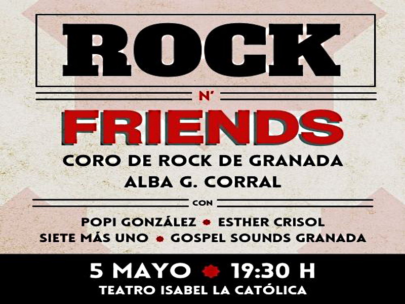 Rock & friends. Coro de rock de Granada y amigos