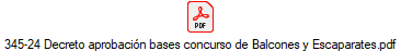 345-24 Decreto aprobación bases concurso de Balcones y Escaparates.pdf