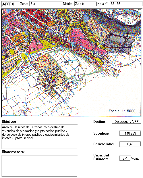 Áreas de Reserva