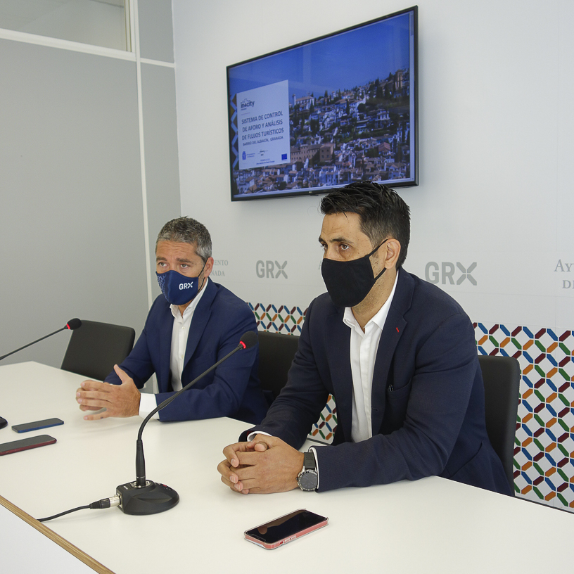 ©Ayto.Granada:  EL AYUNTAMIENTO IMPLANTA UN SISTEMA PARA CONTROLAR LOS FLUJOS TURSTICOS Y EVITAR AGLOMERACIONES EN EL ALBAICN CON LA AYUDA DE LA INTELIGENCIA ARTIFICIAL 