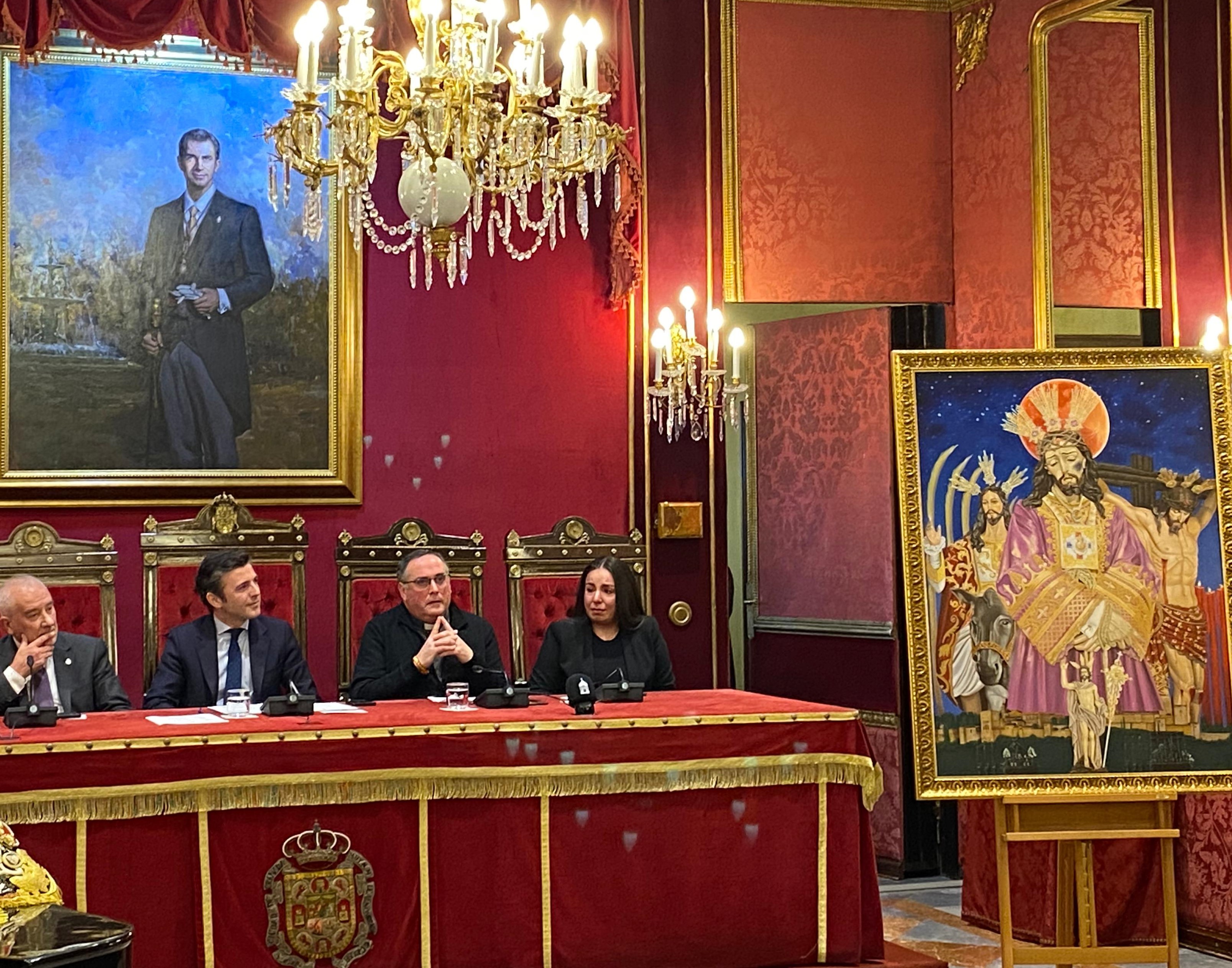©Ayto.Granada: El salón de Plenos acoge la presentación del cartel oficial de la Semana Santa 2025 de Granada ©Ayto.Granada: El salón de Plenos acoge la presentación del cartel oficial de la Semana Santa 2025 de Granada