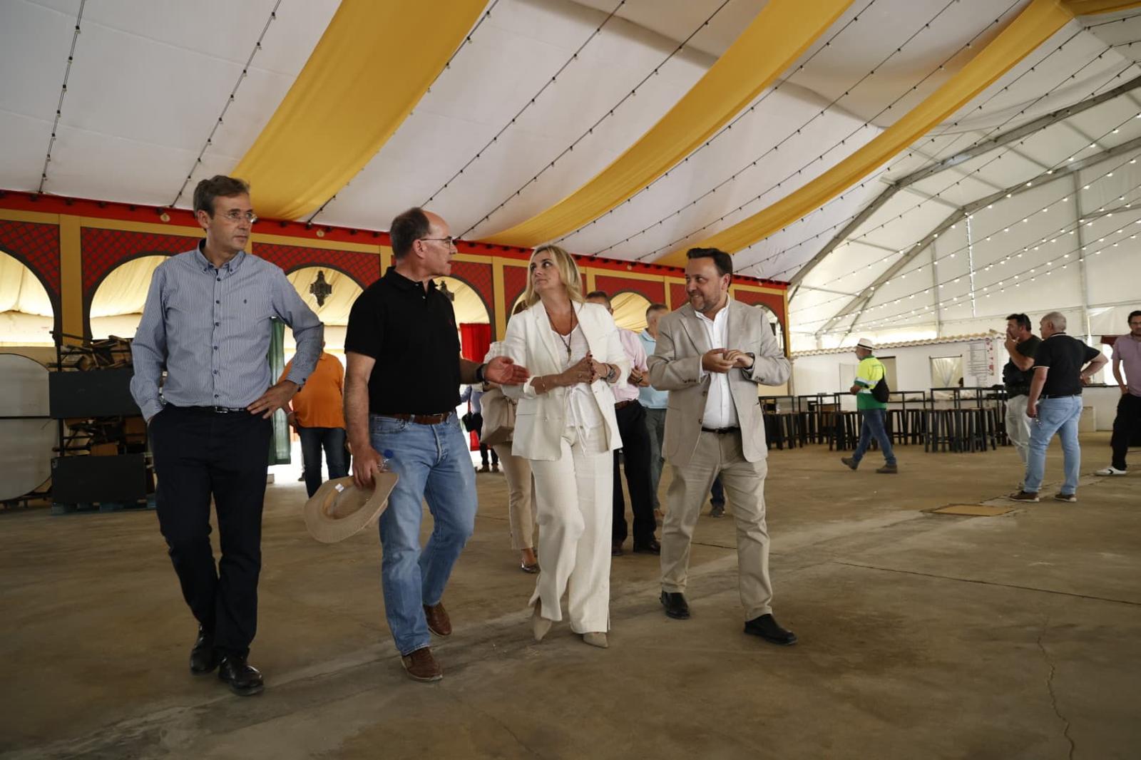 ©Ayto.Granada: El Ayuntamiento culmina prcticamente la modernizacin del Real de Almanjyar que este Corpus Christi contar por primera vez con dos portadas de acceso