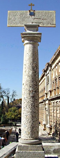 Columna Santa Mara de la Alhambra