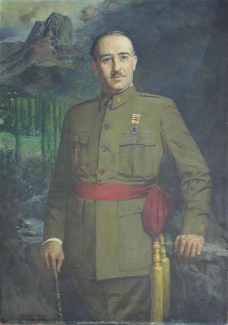 Retrato de Francisco Franco